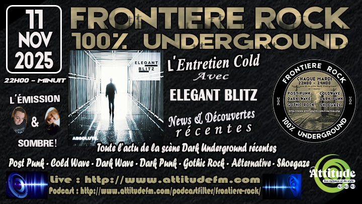 Frontière Rock 100% Underground du 11.11.25