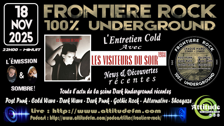 Frontière Rock 100% Underground du 18.11.25