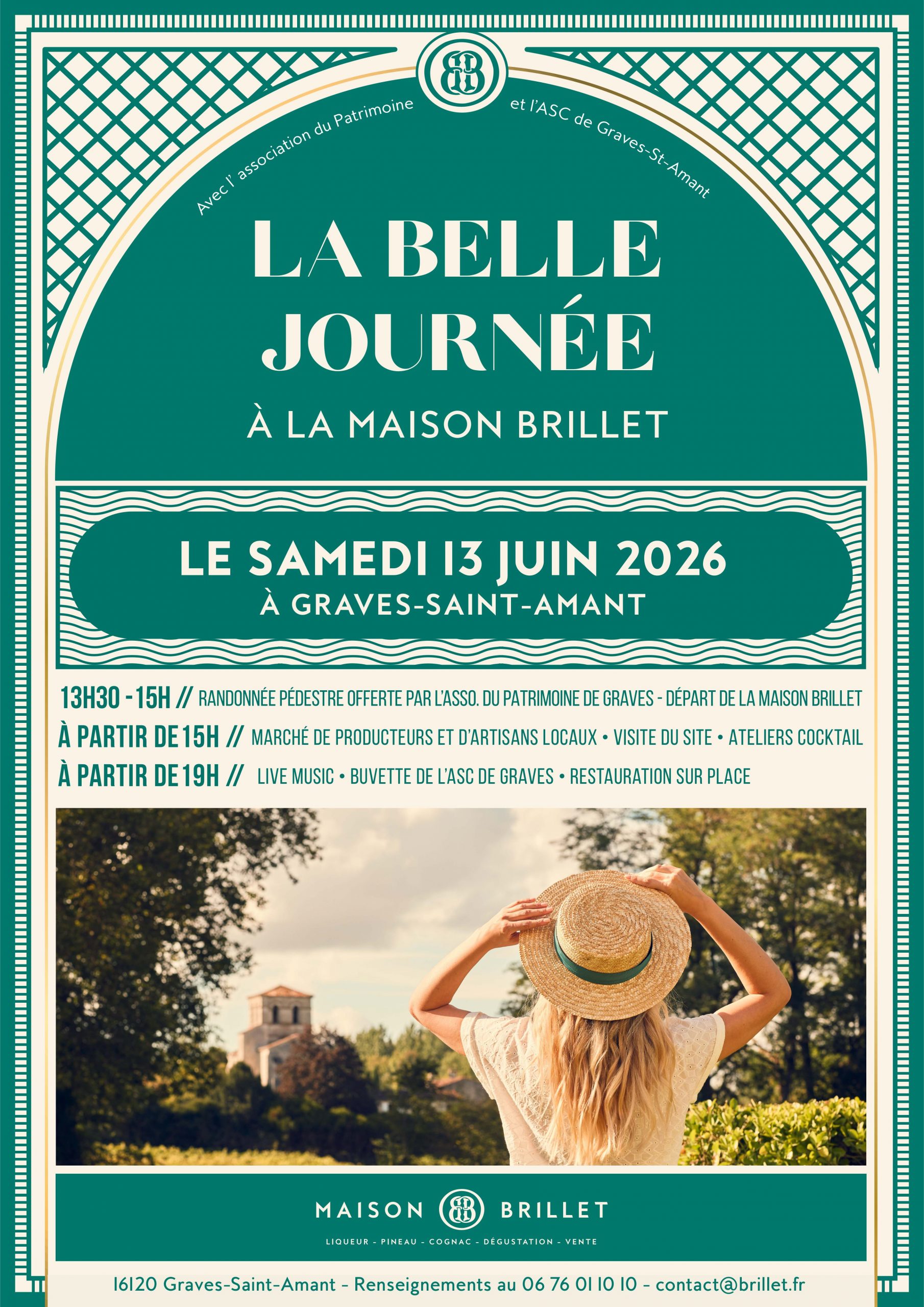 Ce samedi 13 juin, à Grave Saint Amant la Maison BRILLET crée l’événement et organise la Belle journée episode artwork