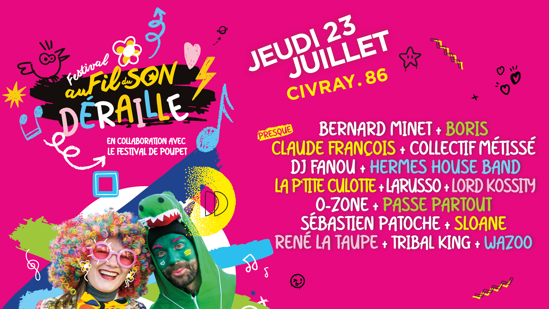 Le festival « Au fil du son 2026 » se déroulera à Civray du 23 au 25 juillet. episode artwork
